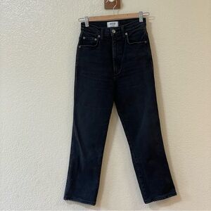 Agolde Dark Denim Straight Leg Jeans